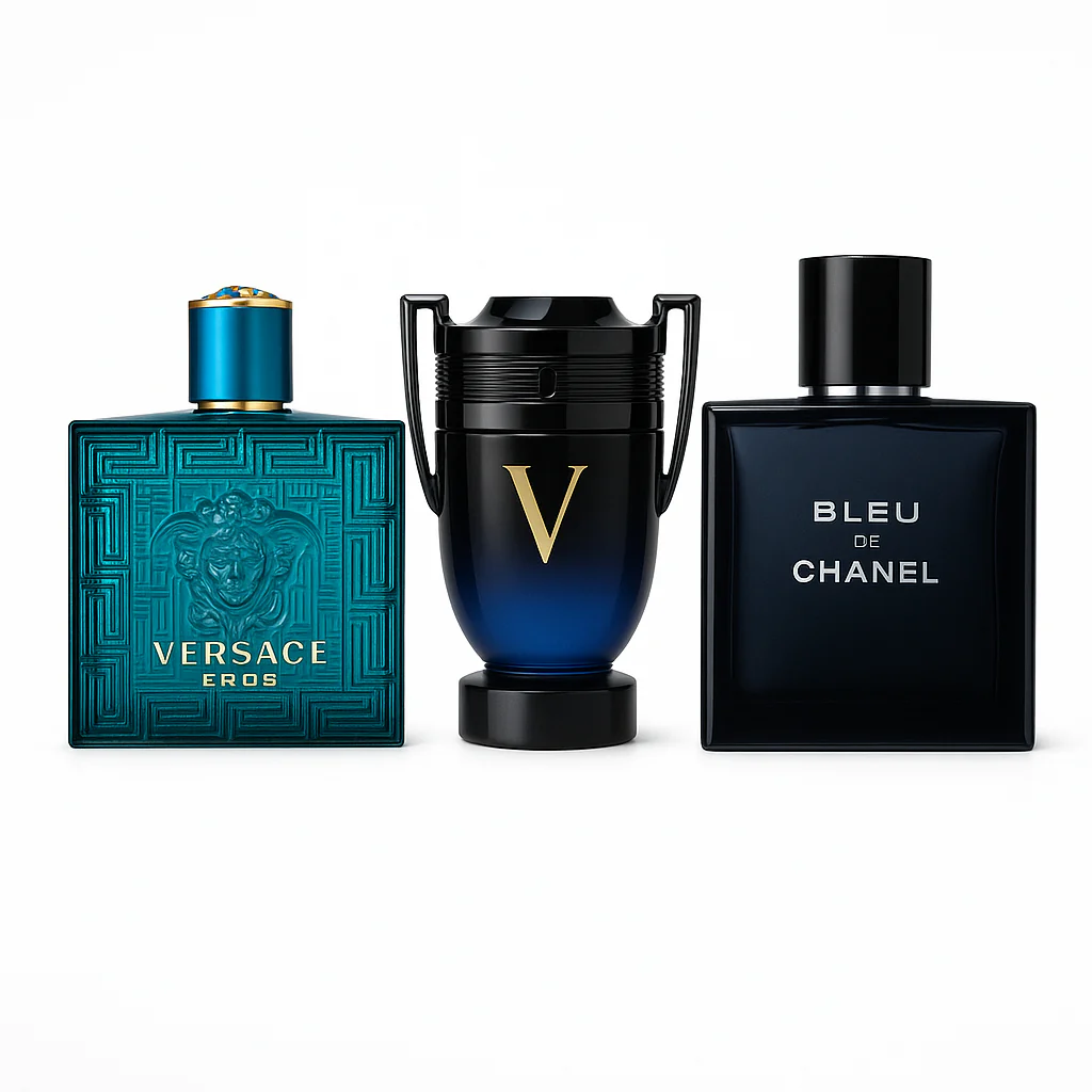 Combo Supreme | Versace Eros | Invictus Victory | Bleu de Chanel | 100 ML