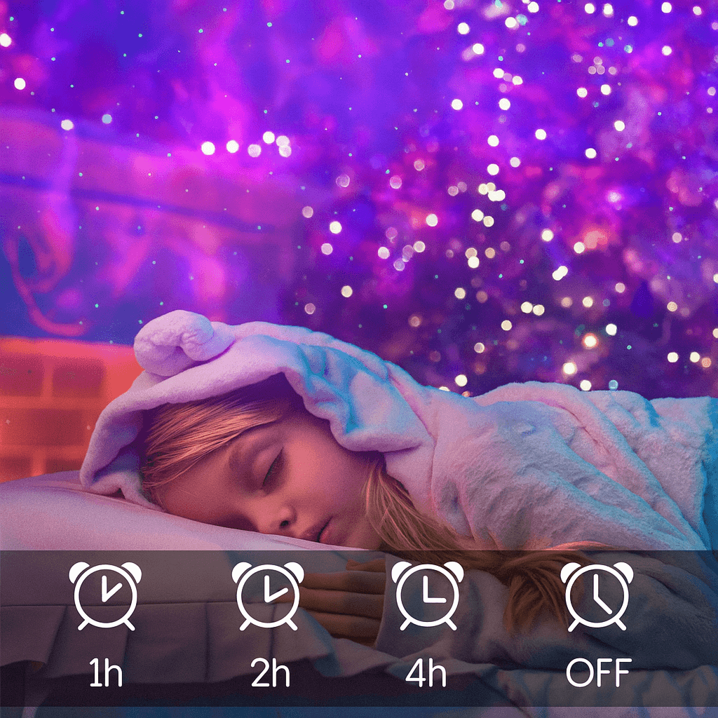 GLOWREX – Proyector Galáctico para Dormir Mejor, Relajarte y Crear Magia Nocturna