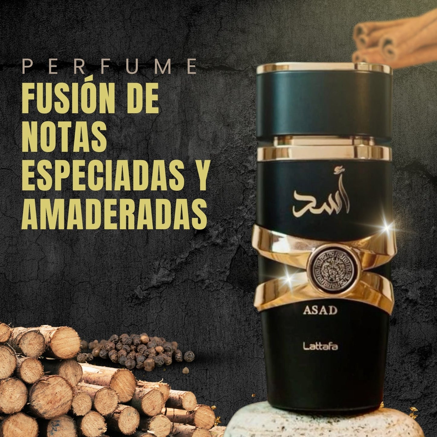 ASAD LATAFFA 100ML + SPRAY ASAD (OBSEQUIO)