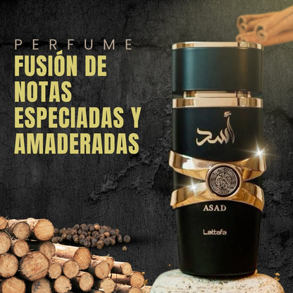 ASAD LATAFFA 100ML + SPRAY ASAD (OBSEQUIO)