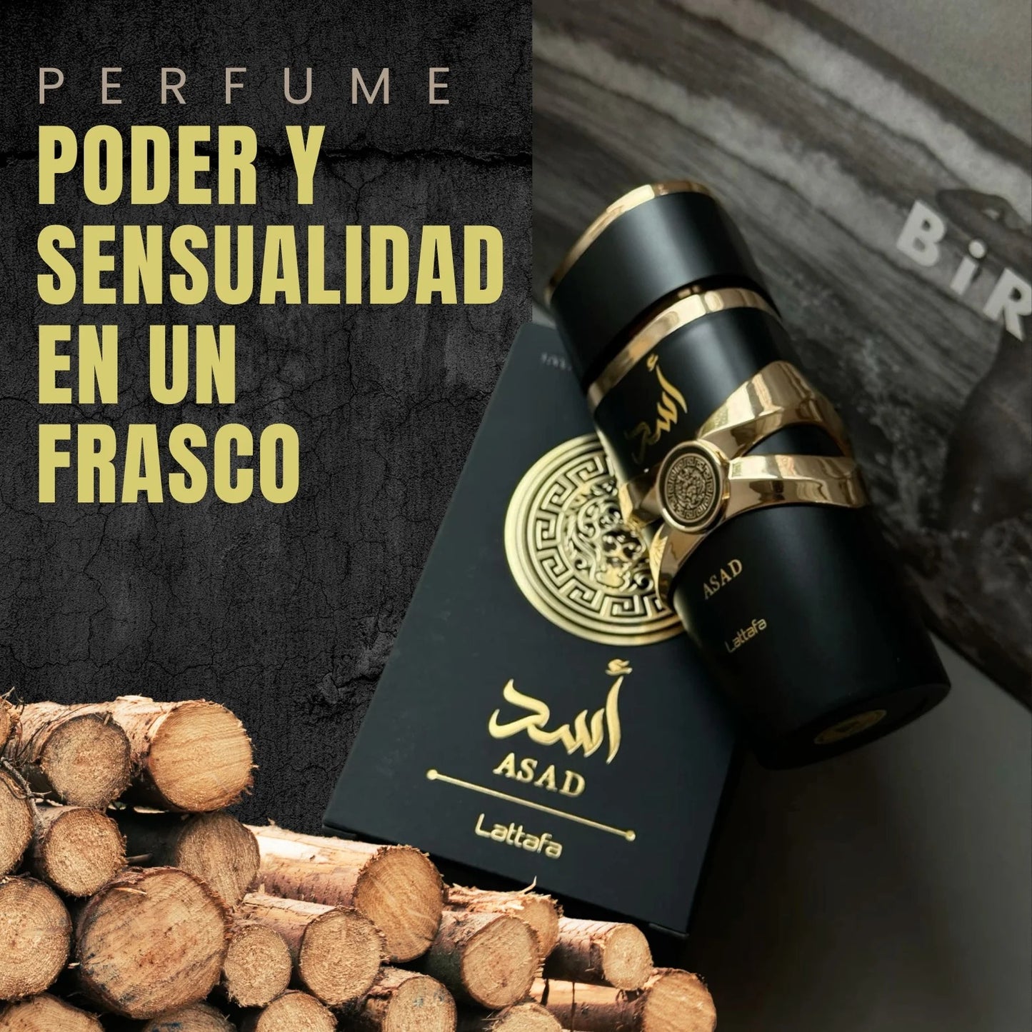 ASAD LATAFFA 100ML + SPRAY ASAD (OBSEQUIO)
